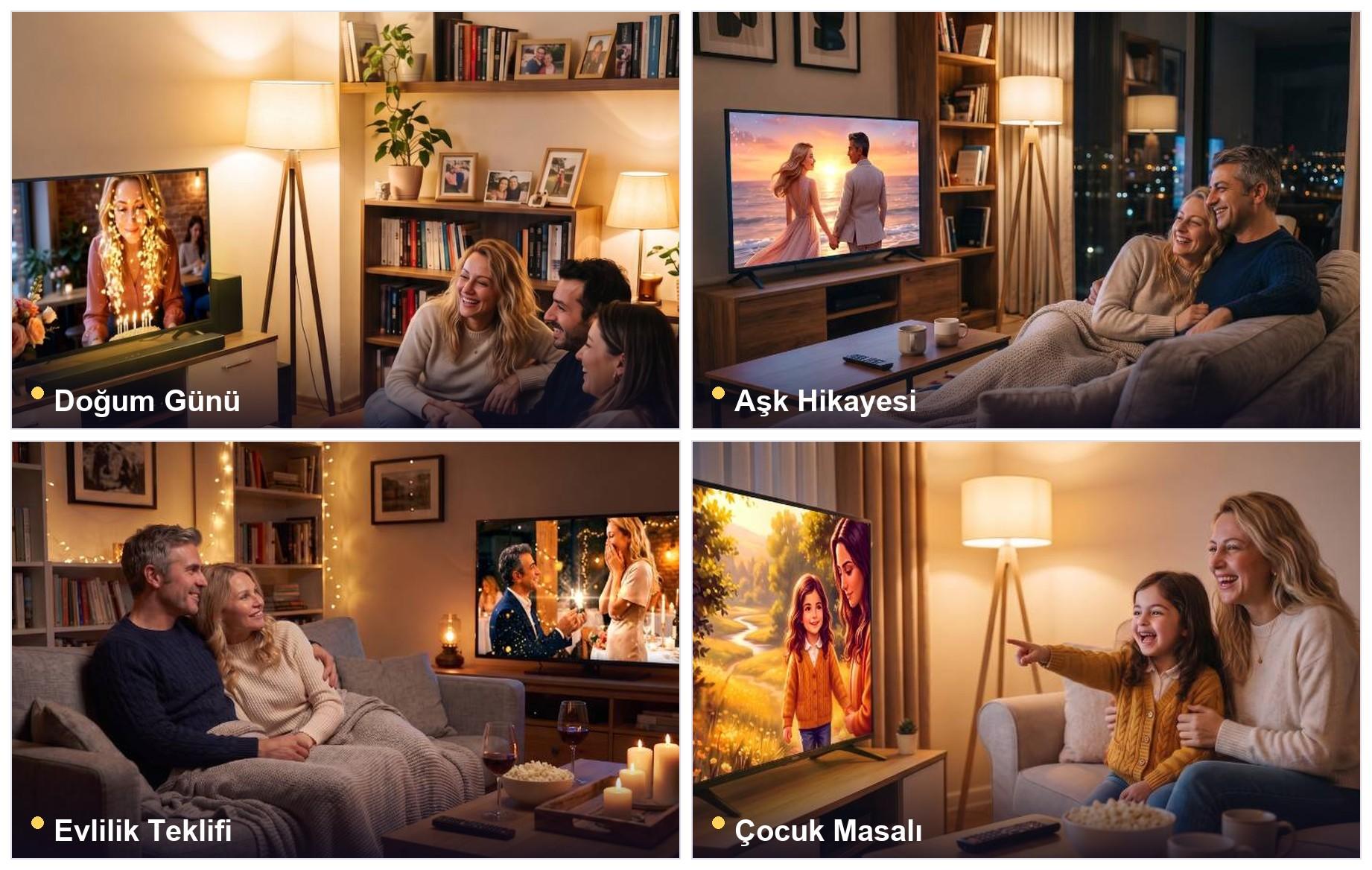 Kişiye Özel Animasyon Filmi — kişiye özel dijital hediye