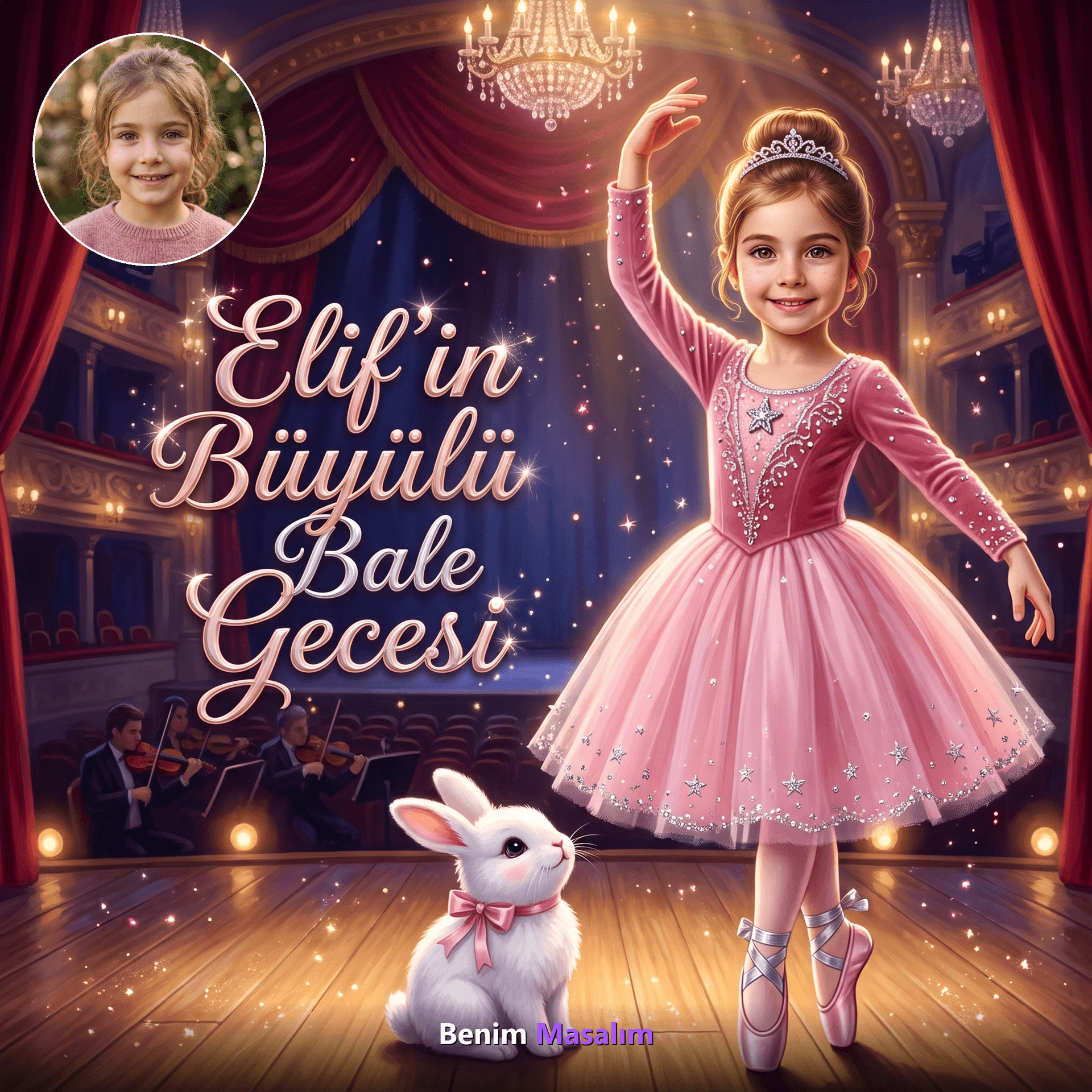 Büyülü Bale Gecesi - Kişiselleştirilmiş Çocuk Kitabı | Benim Masalım