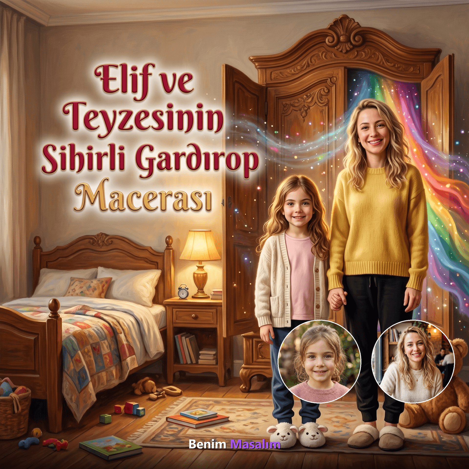 Sihirli Gardırop Macerası - Kişiselleştirilmiş Çocuk Kitabı | Benim Masalım