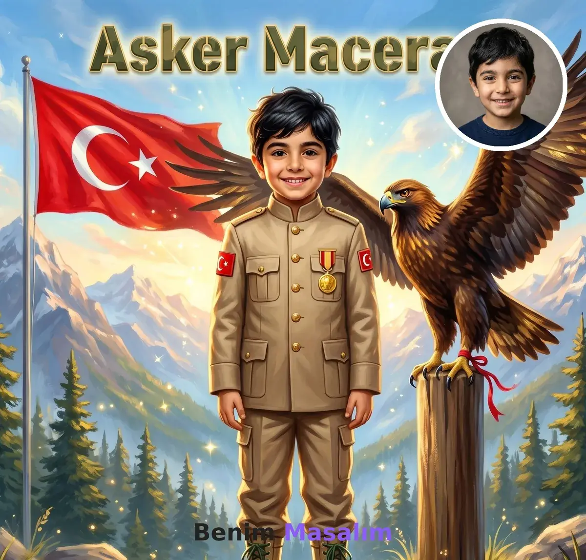 Asker Macerası - Kişiselleştirilmiş Çocuk Kitabı | Benim Masalım