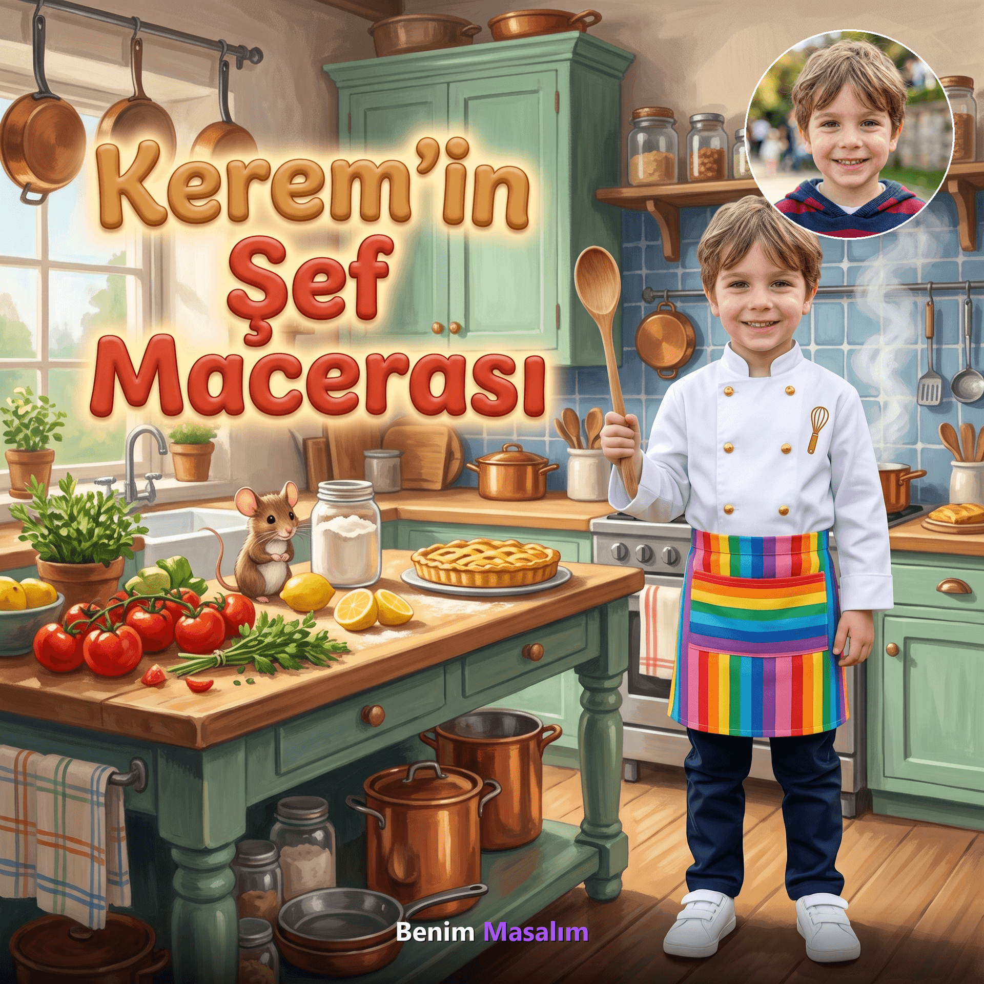 Şef Macerası - Kişiselleştirilmiş Çocuk Kitabı | Benim Masalım