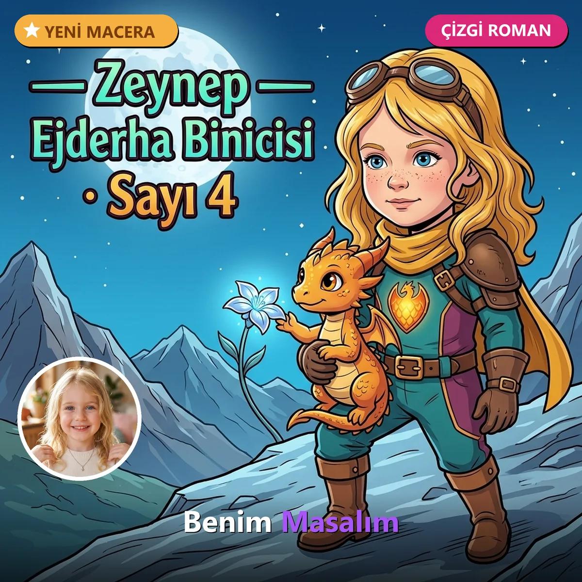 Ejderha Binicisi — Sayı 4 (Çizgi Roman) - Kişiselleştirilmiş Çocuk Kitabı | Benim Masalım