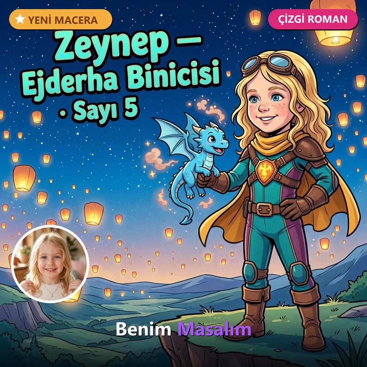 Ejderha Binicisi — Sayı 5 (Çizgi Roman) - Kişiselleştirilmiş Çocuk Kitabı | Benim Masalım