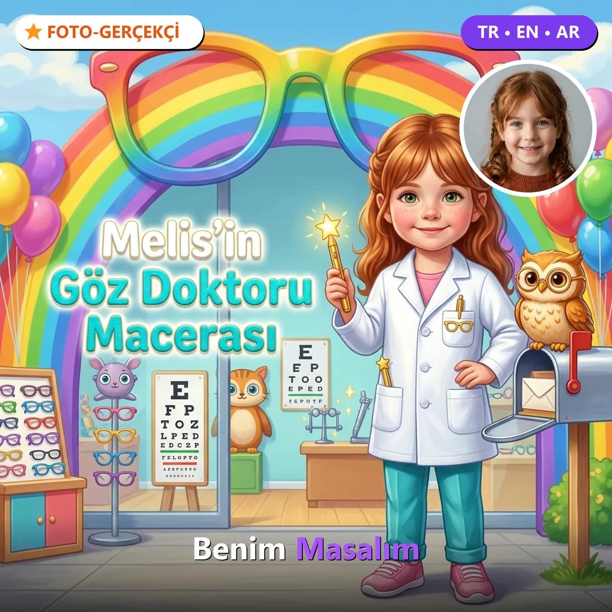 Göz Doktoru Macerası - Kişiselleştirilmiş Çocuk Kitabı | Benim Masalım