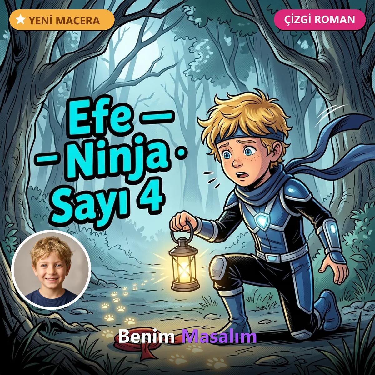 Ninja — Sayı 4 (Çizgi Roman) - Kişiselleştirilmiş Çocuk Kitabı | Benim Masalım