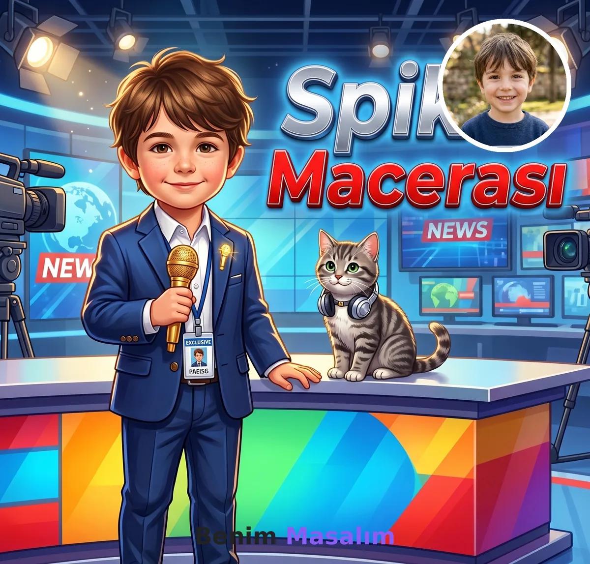 Spiker Macerası - Kişiselleştirilmiş Çocuk Kitabı | Benim Masalım