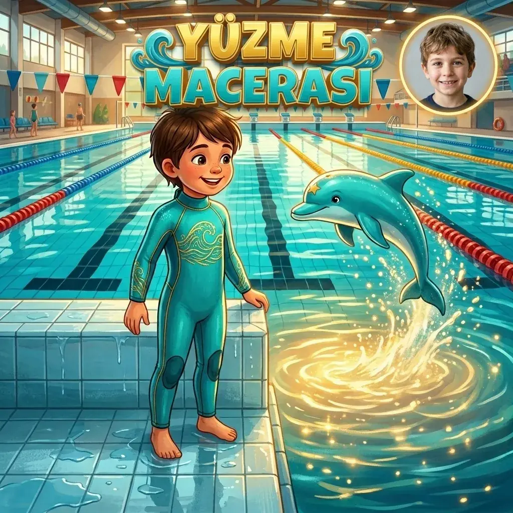 Yüzme Macerası - Kişiselleştirilmiş Çocuk Kitabı | Benim Masalım