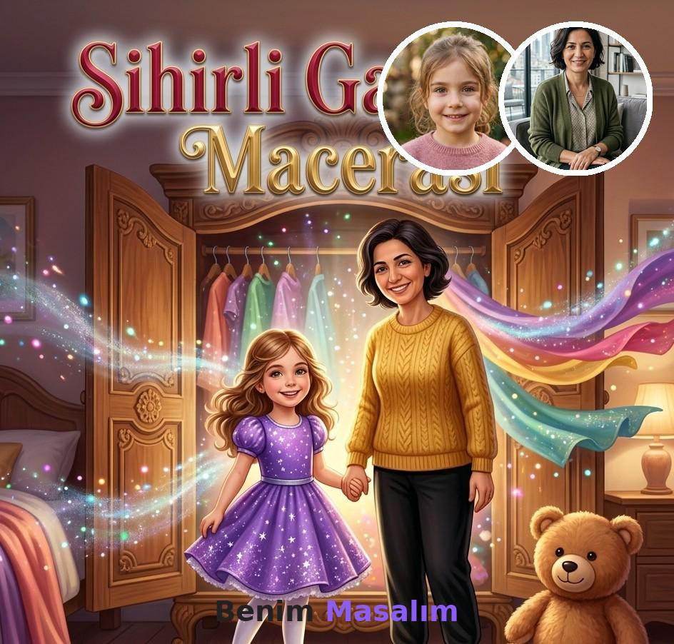 Sihirli Gardırop Macerası - Kişiselleştirilmiş Çocuk Kitabı | Benim Masalım
