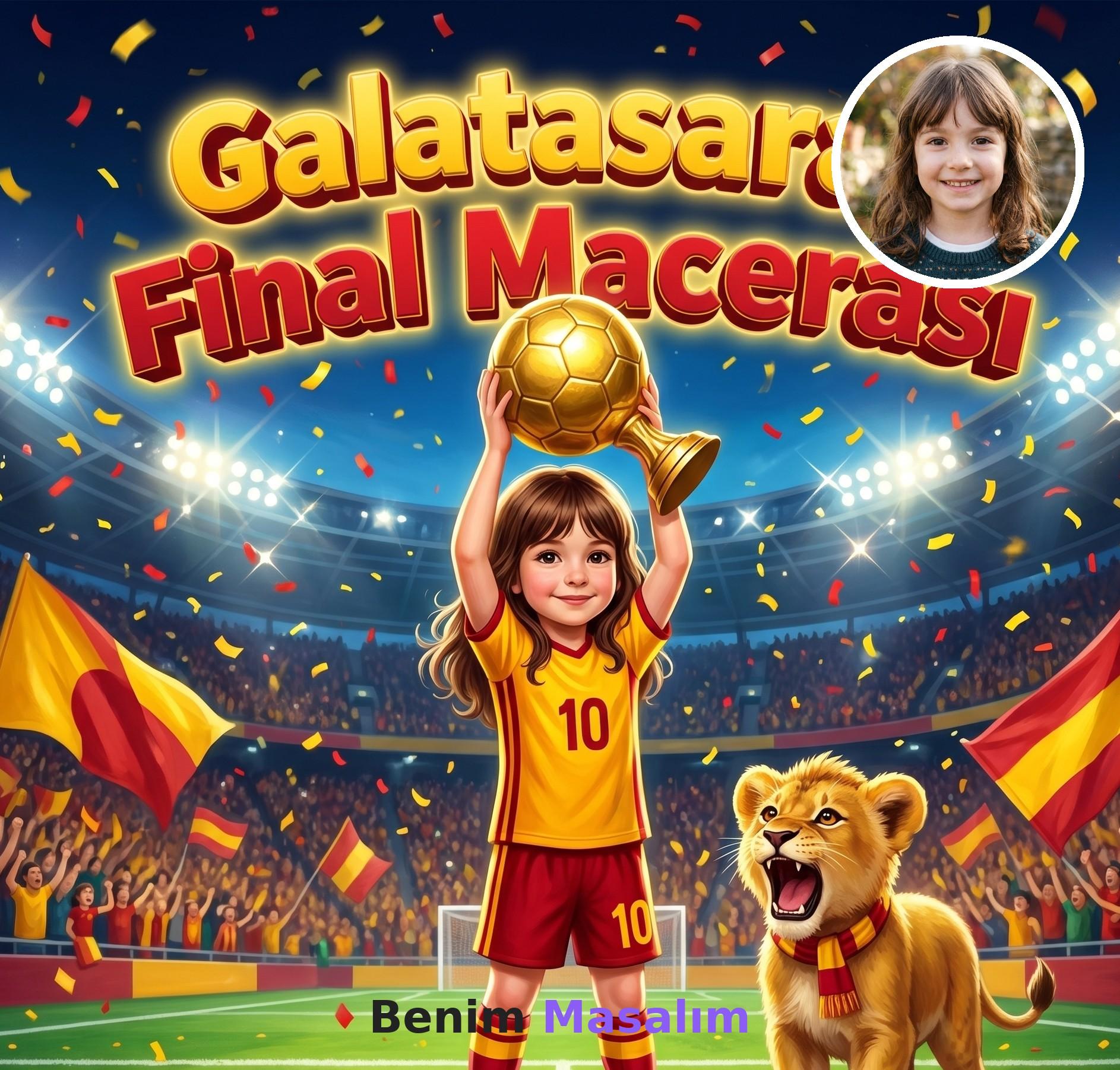 Galatasaray Final Macerası - Kişiselleştirilmiş Çocuk Kitabı | Benim Masalım