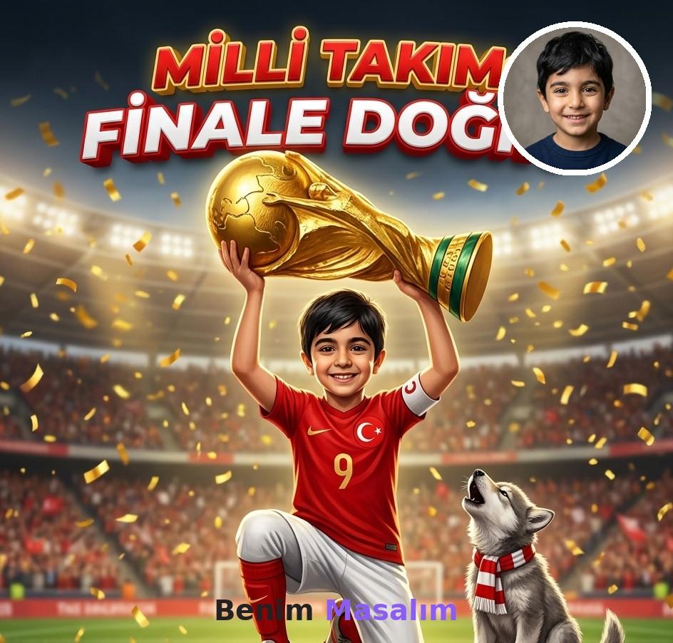 Milli Takım: Finale Doğru - Kişiselleştirilmiş Çocuk Kitabı | Benim Masalım