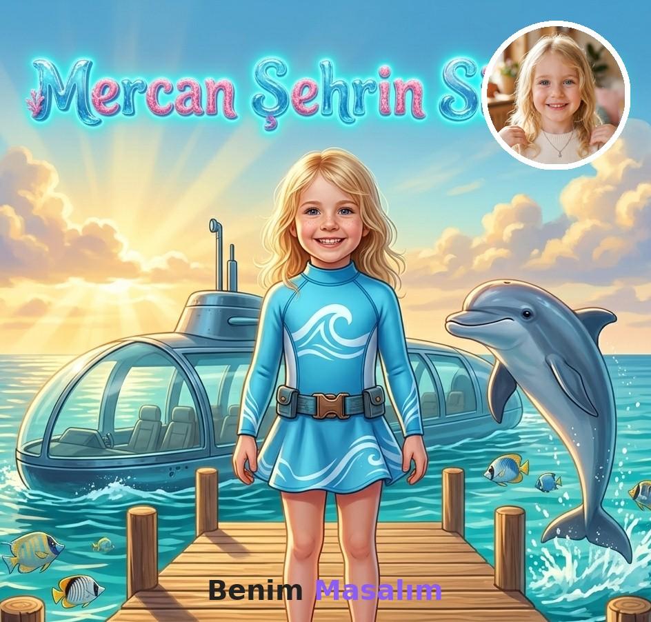 Mercan Şehrin Sinyali - Kişiselleştirilmiş Çocuk Kitabı | Benim Masalım