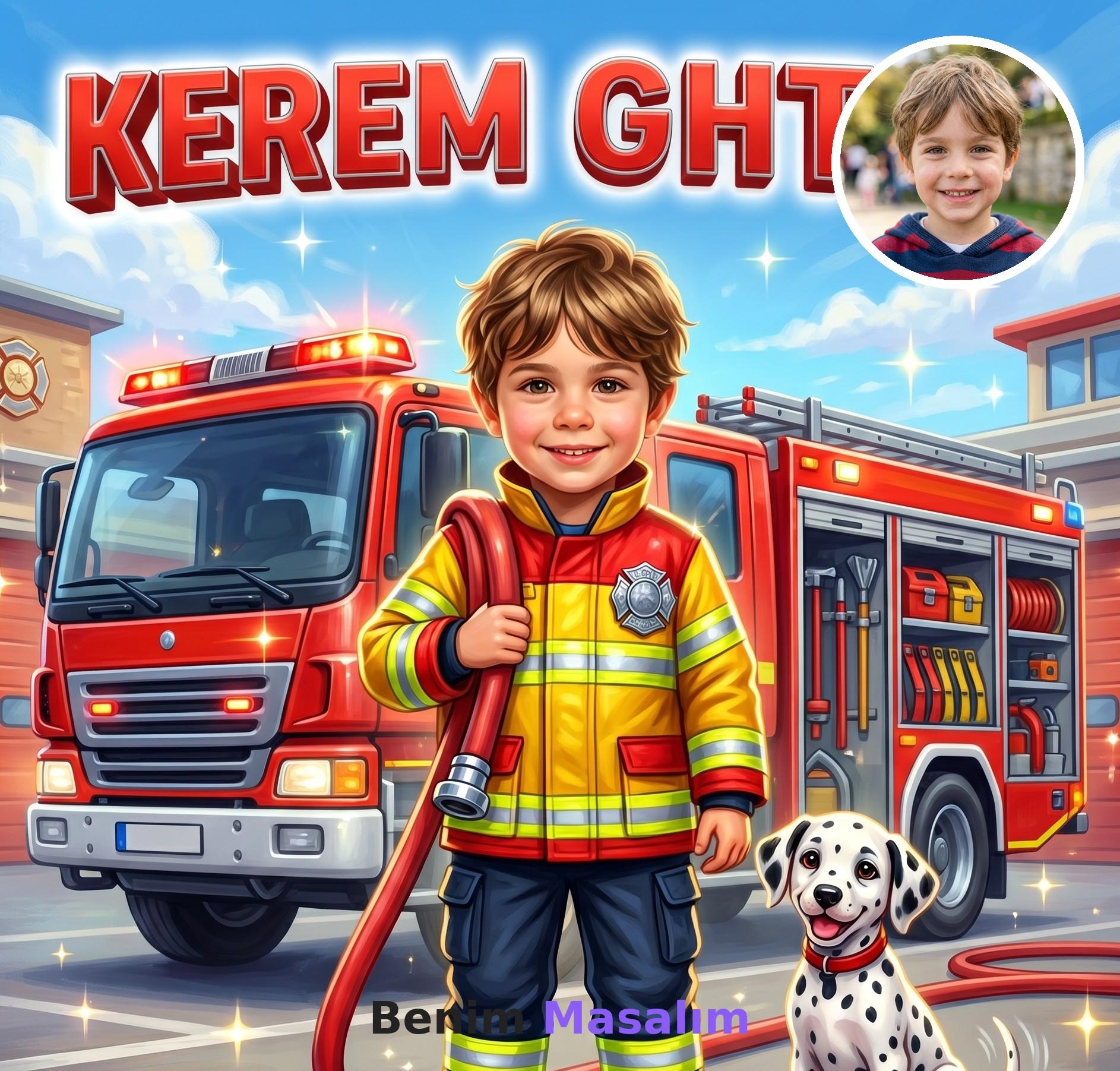 İtfaiyeci Macerası - Kişiselleştirilmiş Çocuk Kitabı | Benim Masalım