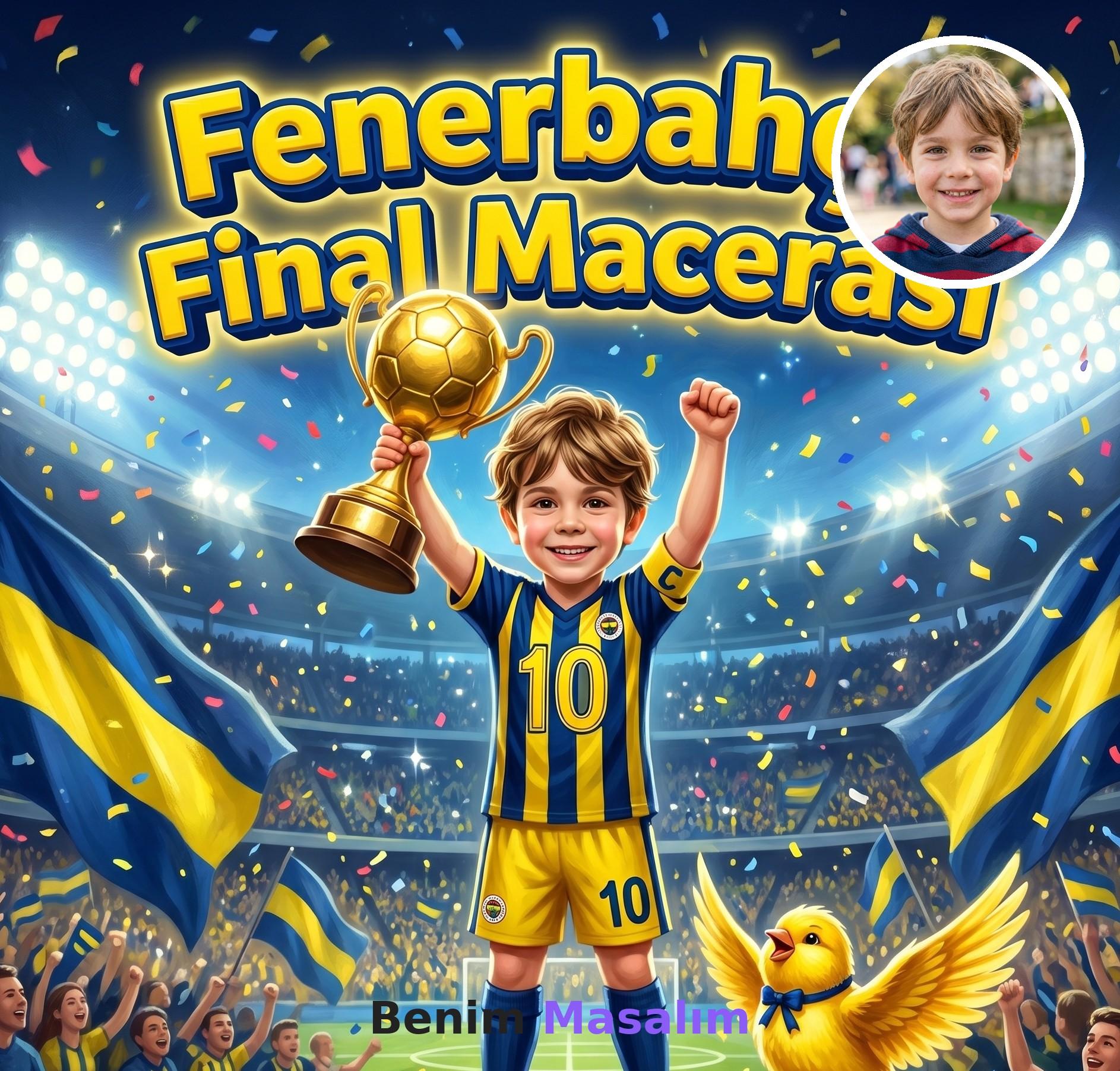 Fenerbahçe Final Macerası - Kişiselleştirilmiş Çocuk Kitabı | Benim Masalım