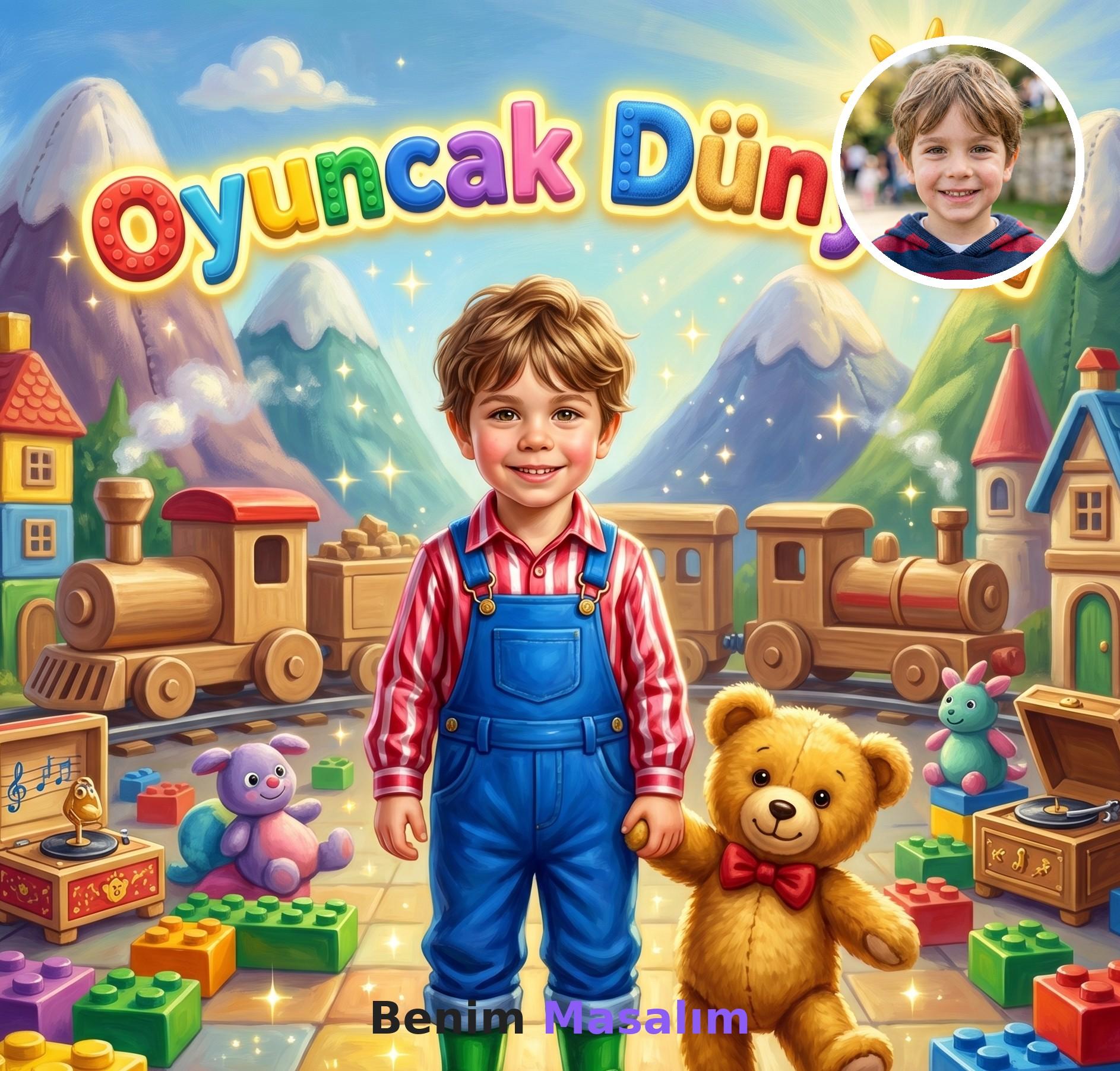 Oyuncak Dünyası: Kayıp Kurma Anahtarı - Kişiselleştirilmiş Çocuk Kitabı | Benim Masalım