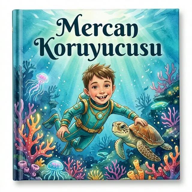 Mercan Krallığı'nın Koruyucusu - Kişiselleştirilmiş Çocuk Kitabı | Benim Masalım